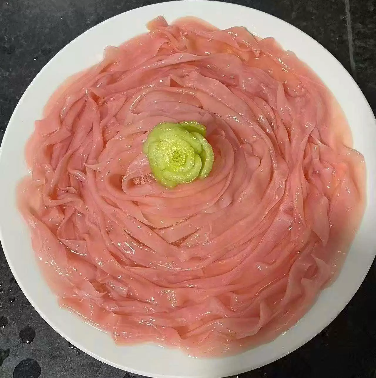 RUỘT VỊT ĂN KÈM